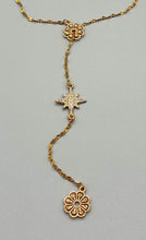 Load image into Gallery viewer, The Golden Bloom Lariat Necklace