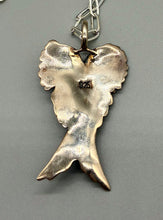 Load image into Gallery viewer, Silver Wing and Dagger Layered Necklace