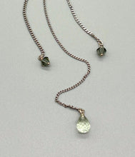 Load image into Gallery viewer, Re-Purposed Rosita Clasp and Mixed Links Y-Drop Necklace