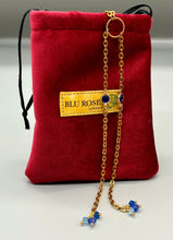 Load image into Gallery viewer, The Electric Blue Y-Drop Necklace