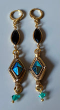 Load image into Gallery viewer, Lumiére Vintage Deco Drop Earrings