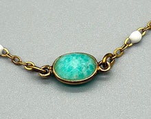 Load image into Gallery viewer, The Amazonite Oval Necklace