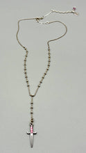 Load image into Gallery viewer, The Pink Sword Necklace