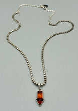 Load image into Gallery viewer, The 1970s Amber Arrow Necklace