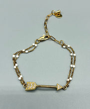 Load image into Gallery viewer, Crystal Arrow Bracelet