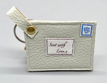 Load image into Gallery viewer, Leather Love letter bag charm