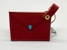 Load image into Gallery viewer, Leather Love letter bag charm