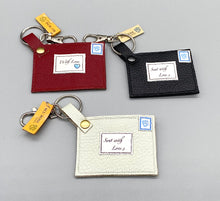 Load image into Gallery viewer, Leather Love letter bag charm