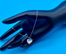 Load image into Gallery viewer, Antique Victorian Sterling Silver Heart Pendant