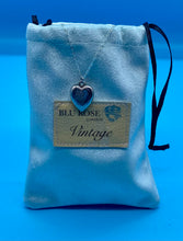 Load image into Gallery viewer, Vintage Victorian Style Sterling Silver Heart Pendant