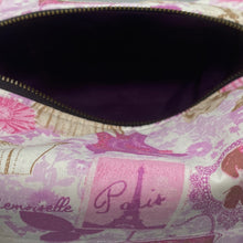 Load image into Gallery viewer, Vintage Paris print vanity bag
