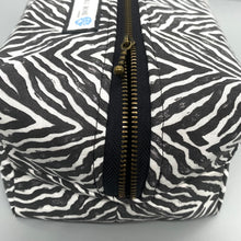 Load image into Gallery viewer, Zebra print vanity bag