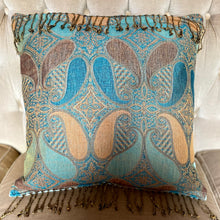 Load image into Gallery viewer, Large vintage cashmere serenity cushion