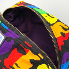 Load image into Gallery viewer, Rainbow icon print vanity bag