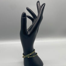 Load image into Gallery viewer, Single Leather Fire Polished Bead Wrap Bracelet