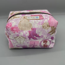 Load image into Gallery viewer, Vintage Paris print vanity bag