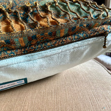 Load image into Gallery viewer, Large vintage cashmere serenity cushion