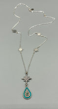Load image into Gallery viewer, Celestial Teardrop Drop Necklace
