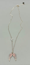 Load image into Gallery viewer, The Protective Pink Angel Wing Necklace
