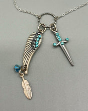 Load image into Gallery viewer, The Azure Guardian Necklace
