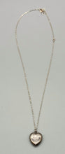Load image into Gallery viewer, Vintage Victorian Style Sterling Silver Heart Pendant
