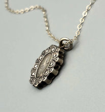 Load image into Gallery viewer, Vintage Victorian Style Sterling Silver Pendant
