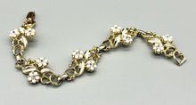 Load image into Gallery viewer, Vintage Jewelcraft Beaded Floral Cluster Bracelet

