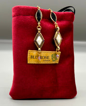 Load image into Gallery viewer, Midnight Heirloom Drop Earrings
