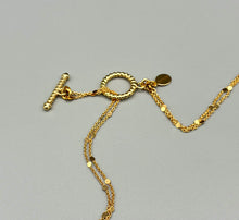 Load image into Gallery viewer, The Gilded Feather necklace
