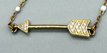 Load image into Gallery viewer, The Golden Arrow Necklace
