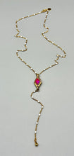 Load image into Gallery viewer, The Vintage Pink Pendant Necklace
