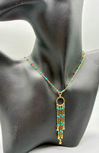 Load image into Gallery viewer, The Turquoise Cascade Necklace
