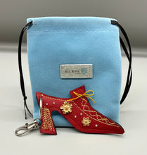 Load image into Gallery viewer, Marie Antoinette Leather Bag Charm - Rouge
