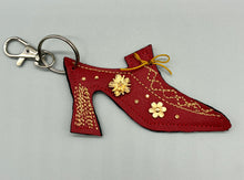 Load image into Gallery viewer, Marie Antoinette Leather Bag Charm - Rouge
