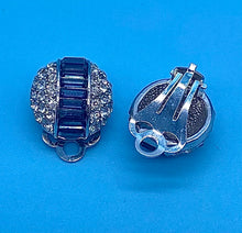 Load image into Gallery viewer, Vintage Art Deco style clip on earrings
