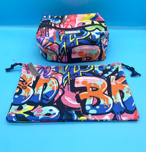 Load image into Gallery viewer, Graffiti print vanity bag
