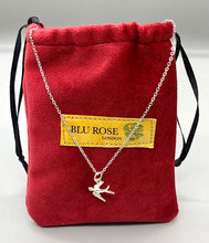 Load image into Gallery viewer, Swallow Silver Necklace
