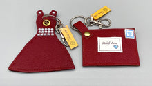 Load image into Gallery viewer, Leather Love letter bag charm
