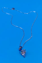 Load image into Gallery viewer, Mother's Day Clear Swarovski Crystal Heart Dedication Necklace
