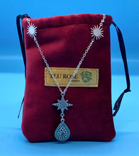 Load image into Gallery viewer, Celestial Teardrop Drop Necklace
