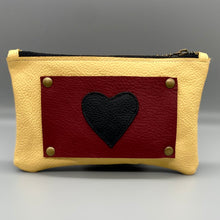 Load image into Gallery viewer, Yellow and red glasses pouch
