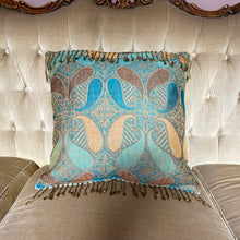 Load image into Gallery viewer, Large vintage cashmere serenity cushion
