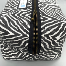 Load image into Gallery viewer, Zebra print vanity bag
