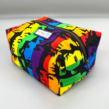 Load image into Gallery viewer, Rainbow icon print vanity bag
