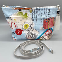 Load image into Gallery viewer, Retro 50&#39;s print pouch
