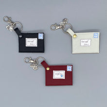 Load image into Gallery viewer, Leather Love letter bag charm
