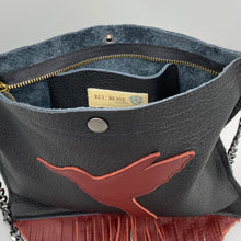 Load image into Gallery viewer, Hummingbird leather shoulder bag
