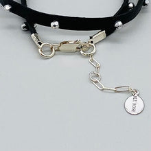 Load image into Gallery viewer, Single leather fire polished bead wrap bracelet
